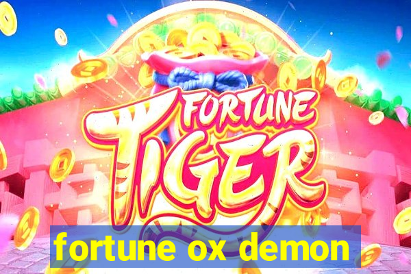 fortune ox demon